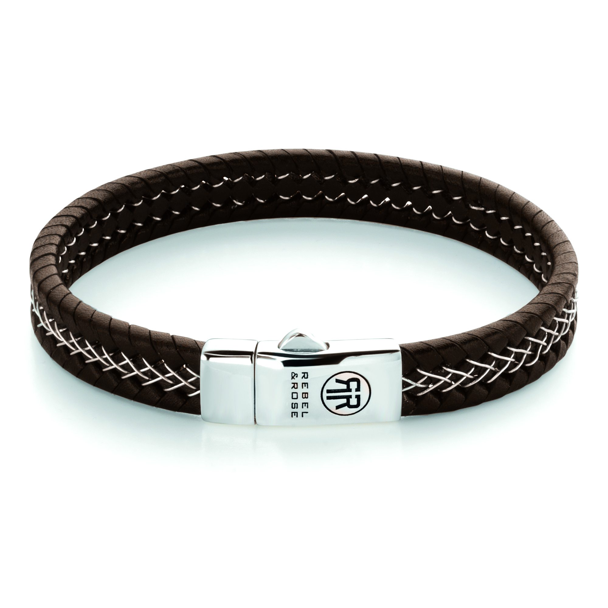 Silver Braided RR-L0101-S