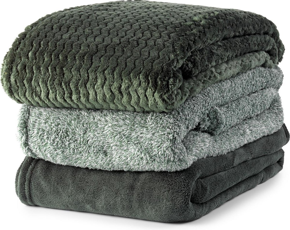 Dutch Decor HARVEY - Plaid van fleece Mountain View 150x200 cm - Afbeelding 4