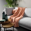 Dutch Decor HARVEY - Plaid van fleece Muted Clay 150x200 cm - Afbeelding 2