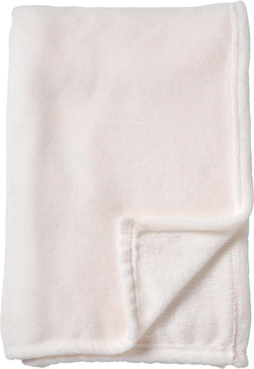 Dutch Decor HARVEY - Plaid van fleece Snow White 150x200 cm