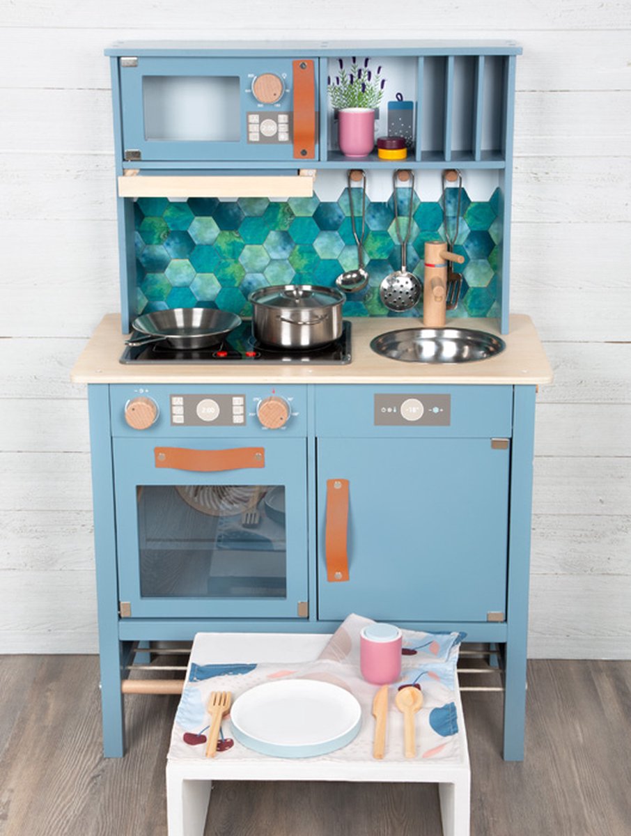 Small Foot - Servies Set Tasty - Houten speelgoed vanaf 3 jaar - Afbeelding 5