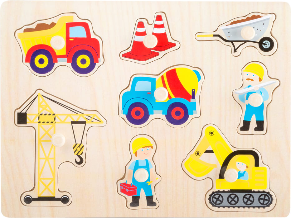 Small foot - Puzzel bouwterrein