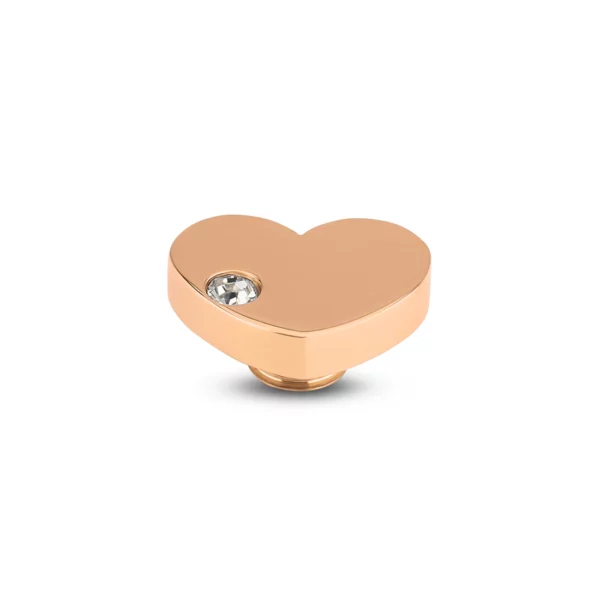 Melano Vivid Heart CZ Steentje - Afbeelding 2