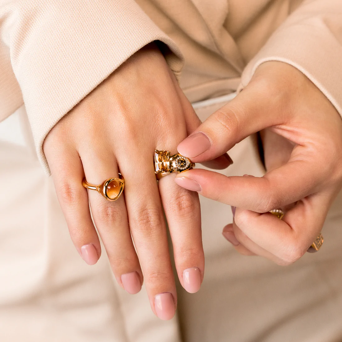 Melano Cateye Chrissy Ring - Afbeelding 3