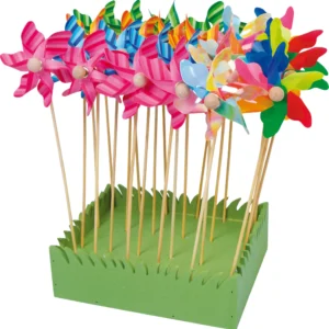 Small Foot - Windmolen met Houten Stok 28cm